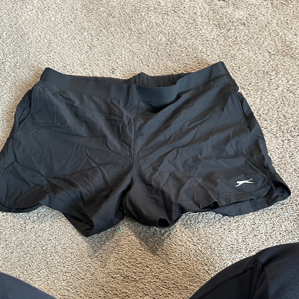 Slazenger Black Athletic Shorts